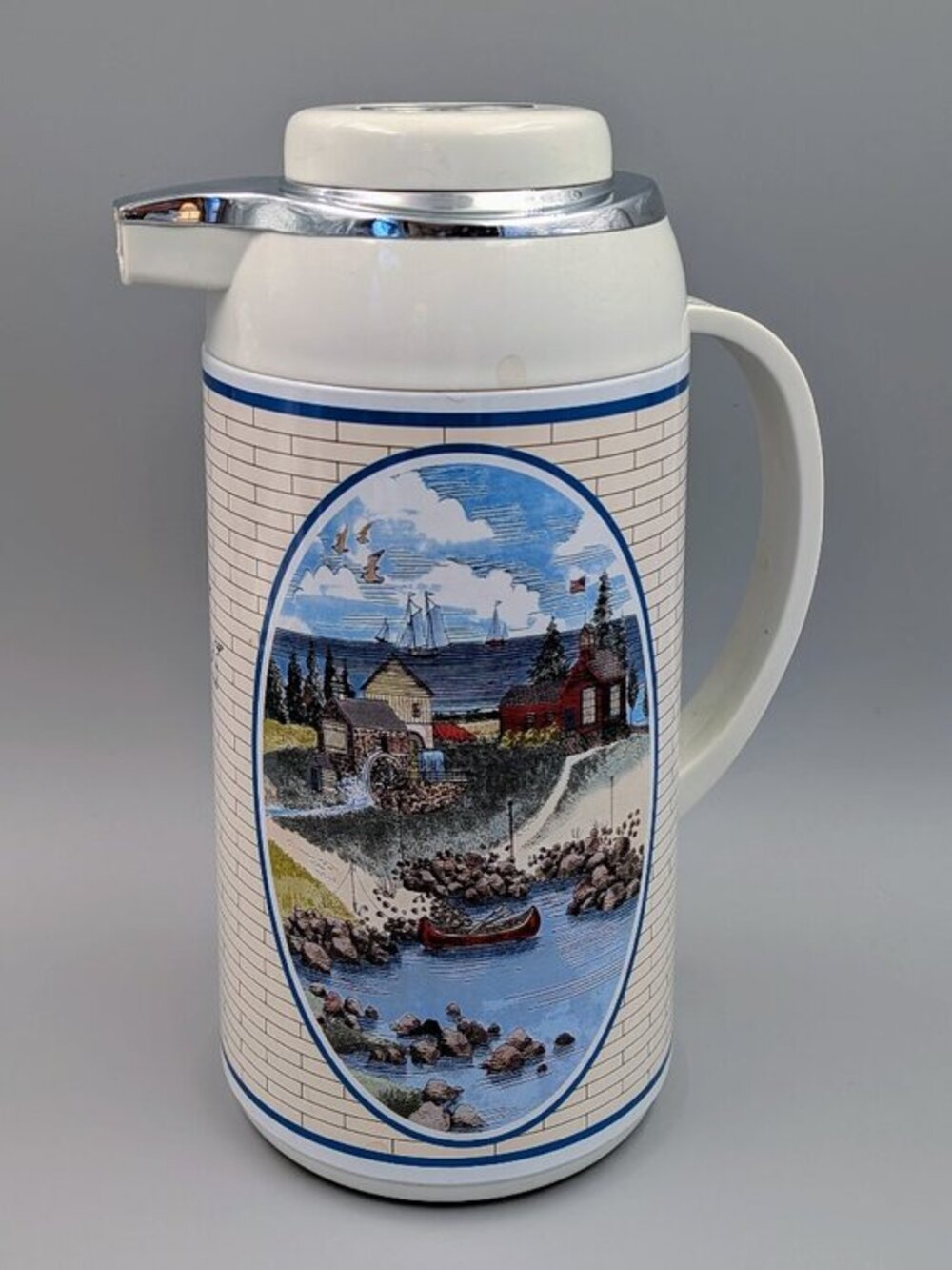 Vintage Noritake Epoch "Pioneer Bay" Thermal Carafe - 1 Liter